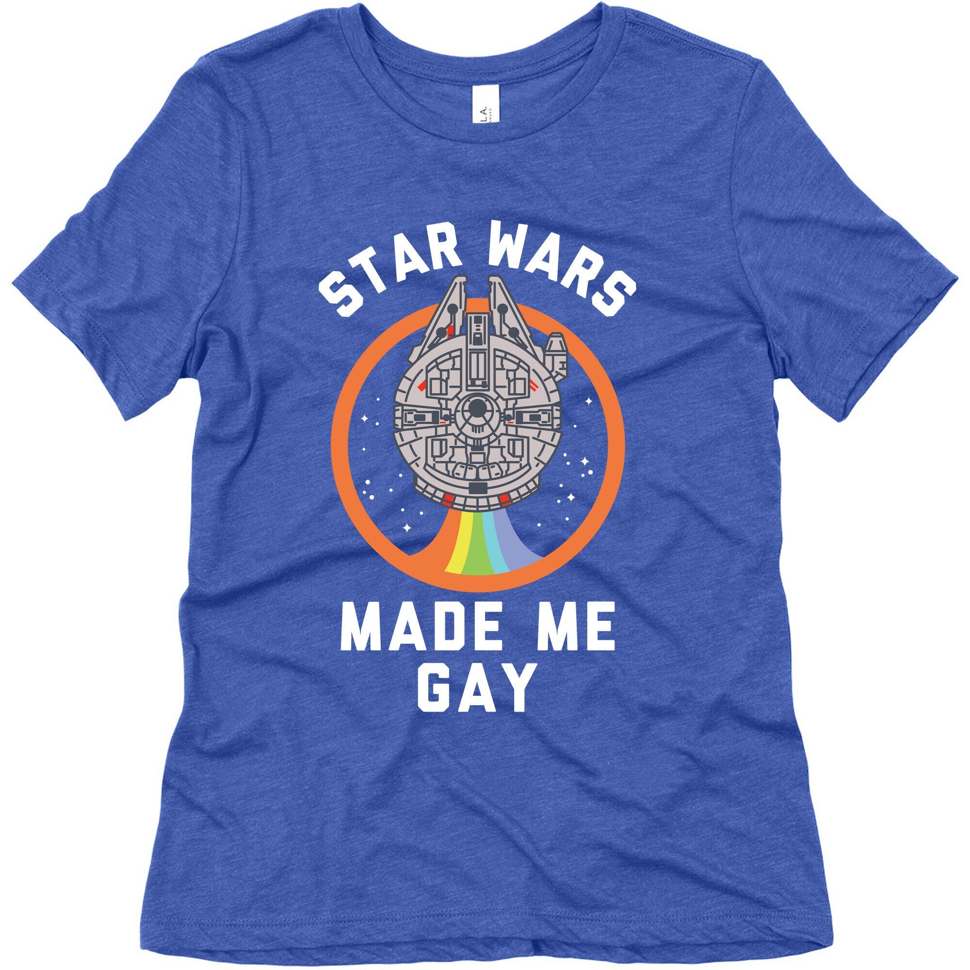 Star Wars Made Me Gay Womens Triblend Tee